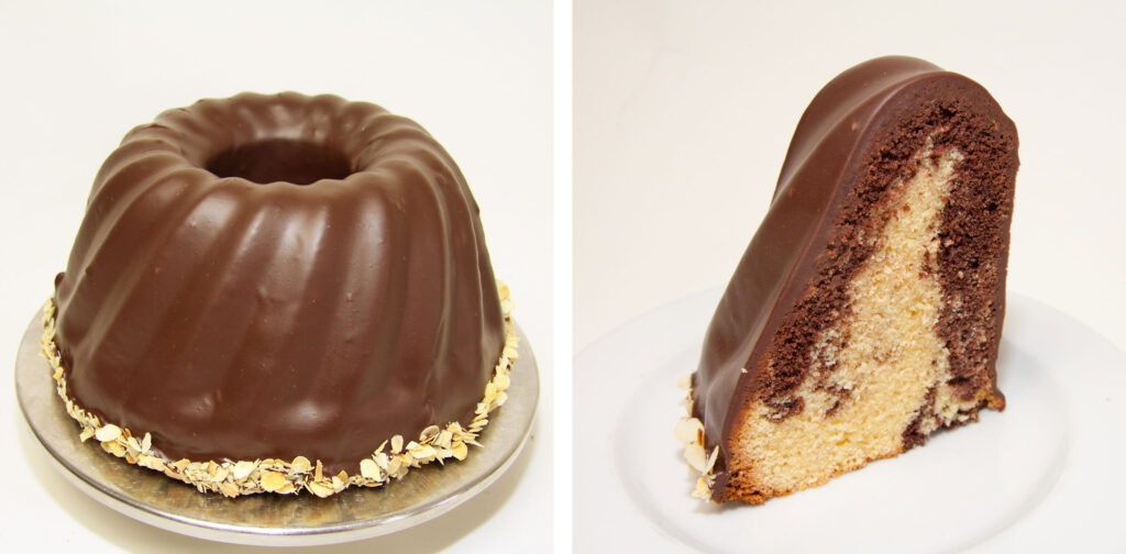 Marmor-Gugelhupfkuchen
