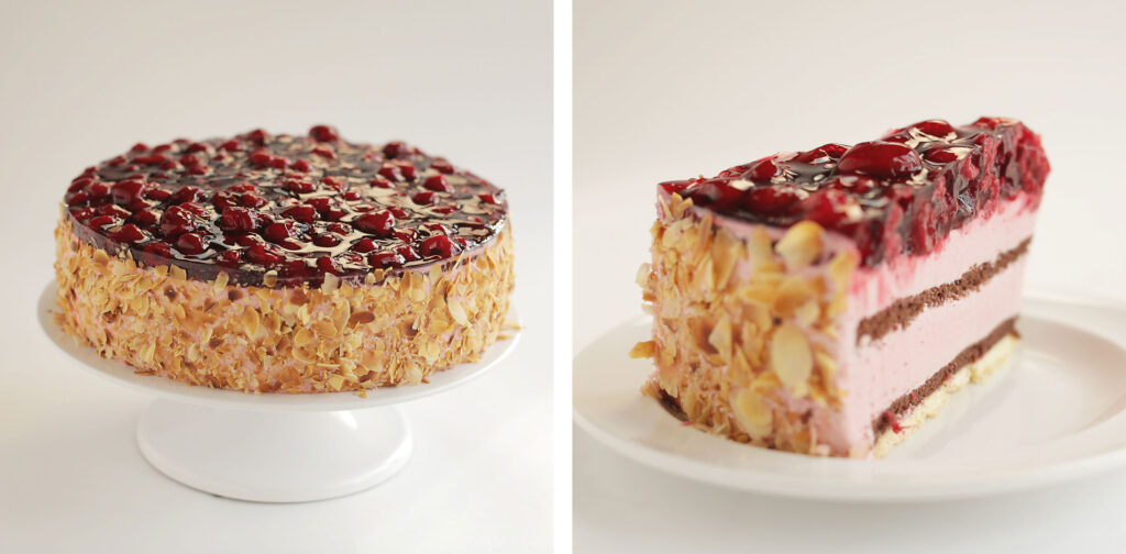 Himbeerjoghurtsahnetorte
